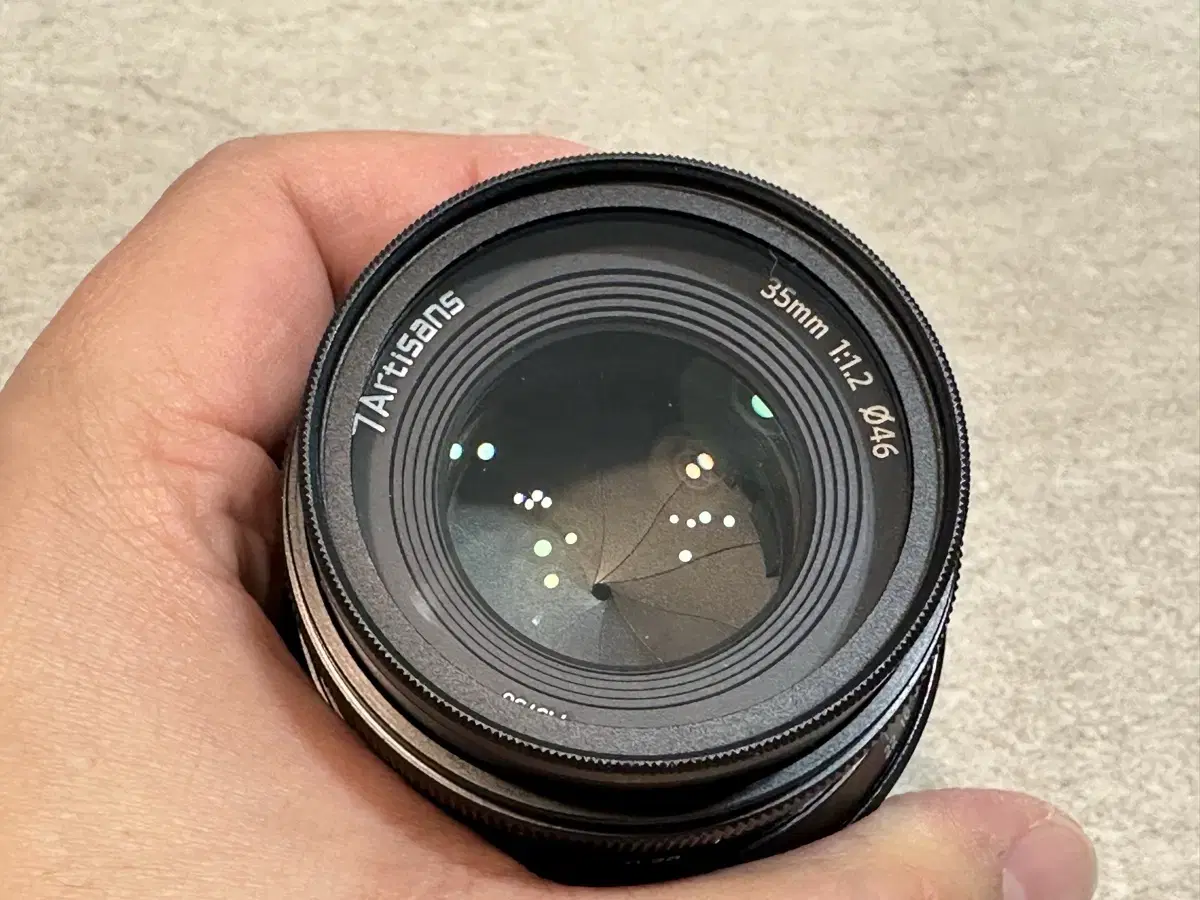 7Artisan 35mm f1.2 후지마운트